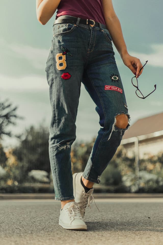 High-Waisted Mom Jeans